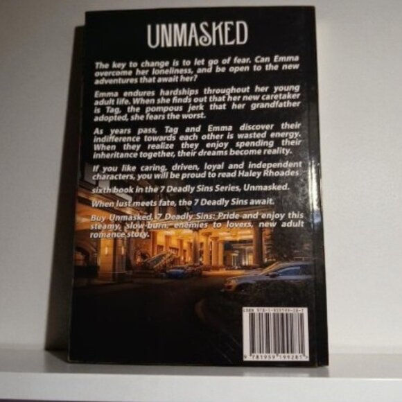 Book 📖 Unmasked, 7 Deadly Sins: Pride by Haley Rhoades - Picture 3 of 4